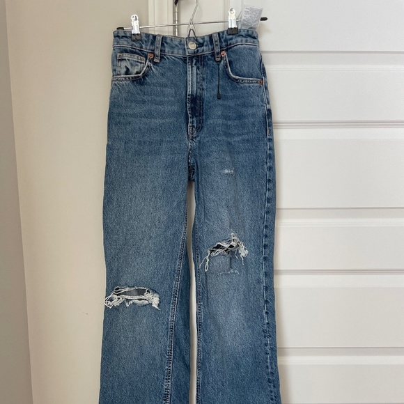 Zara ripped wide leg 6045/227 - Picture 1 of 4